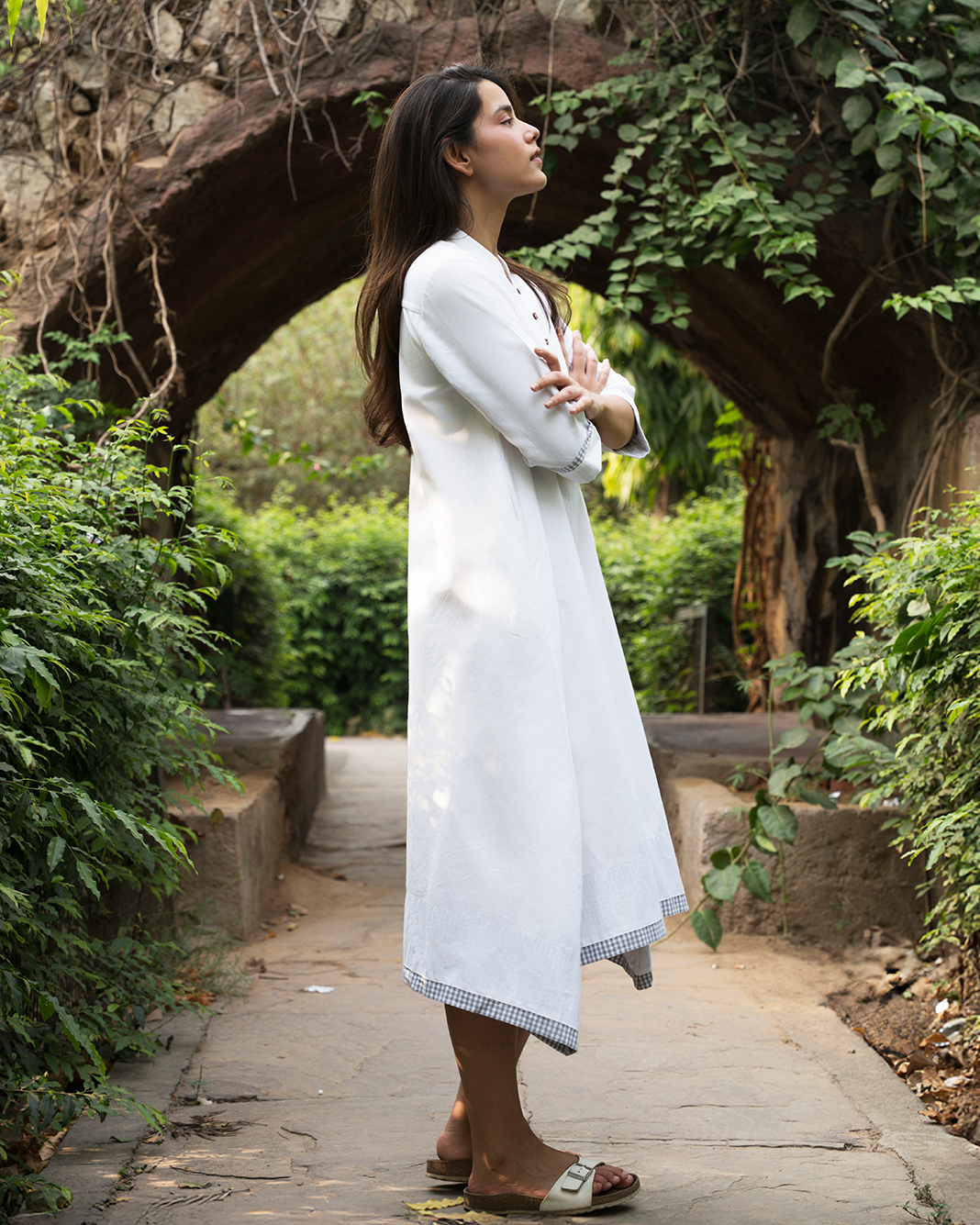 Bree Asymmetrical Flared Dress