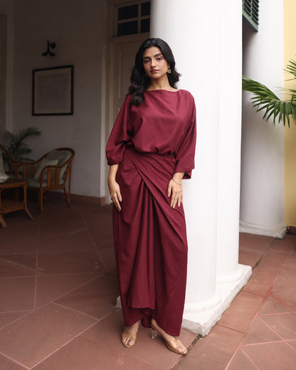 Althea Swing Top and Skirt Set