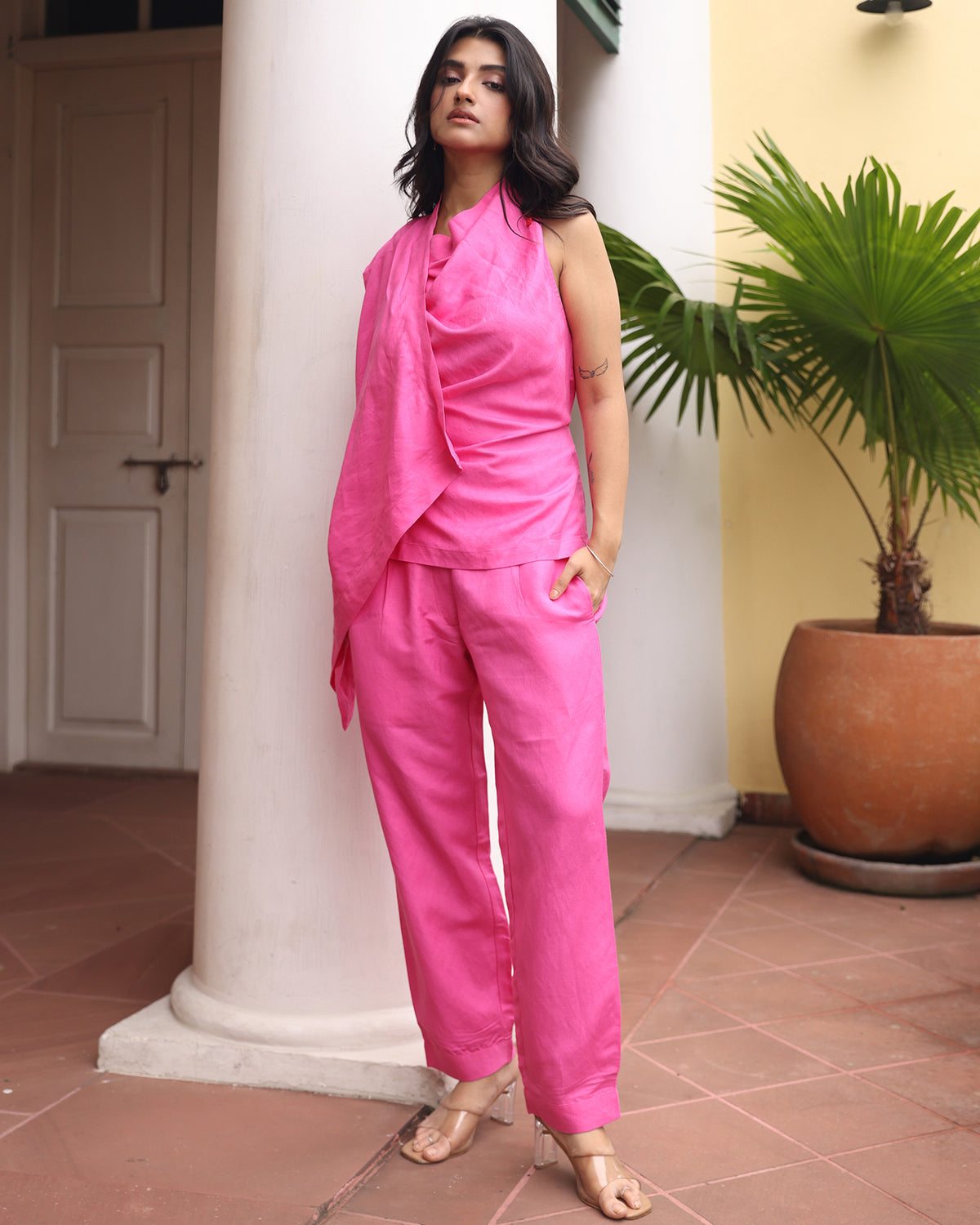 Bernadette Cowl Neck Co-Ord Set