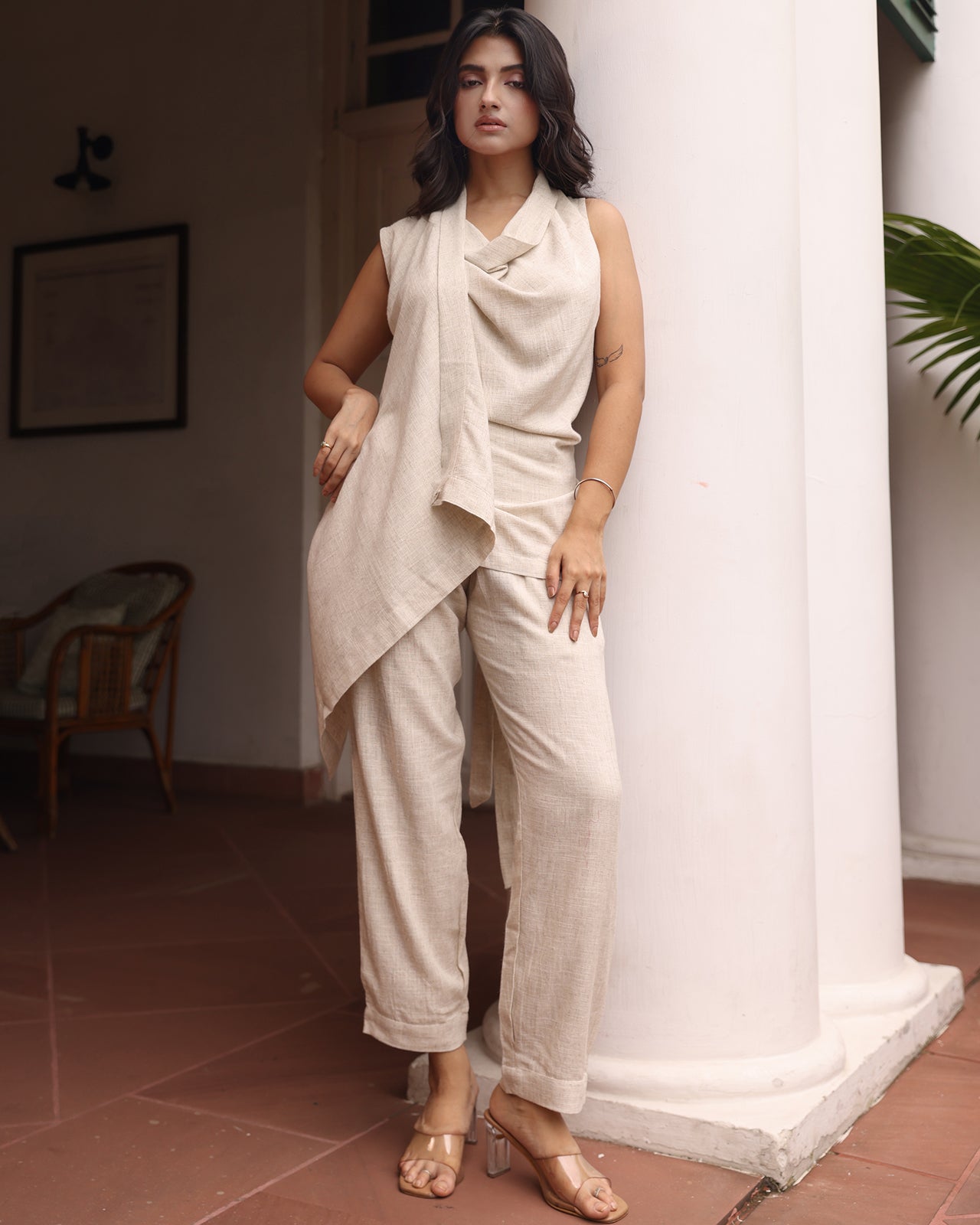 Bernadette Cowl Neck Co-Ord Set