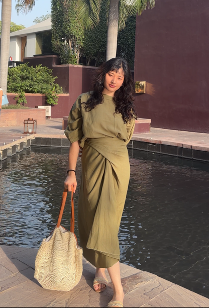 Althea Swing Top and Skirt Set