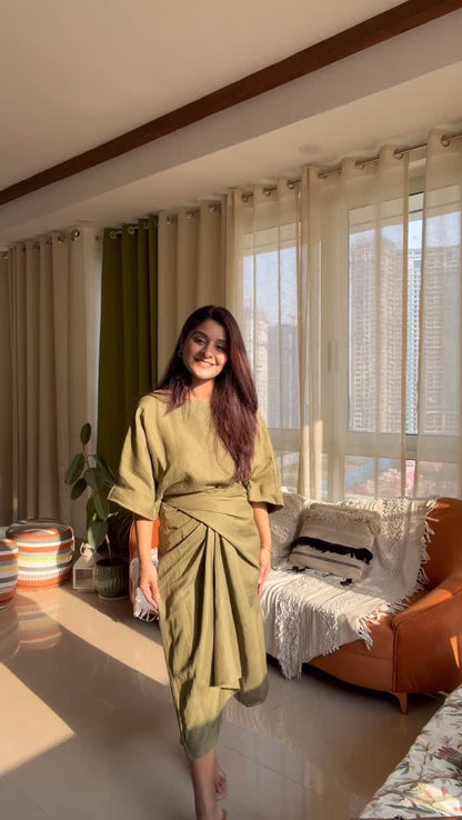Althea Swing Top and Skirt Set