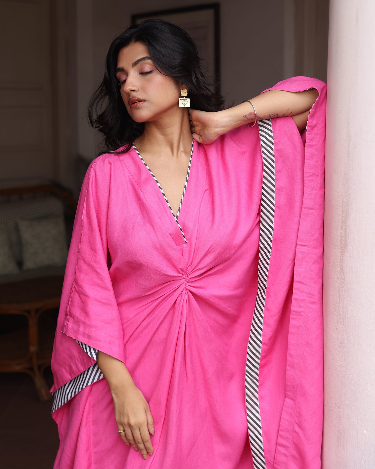 Manta Ray Kaftan Dress