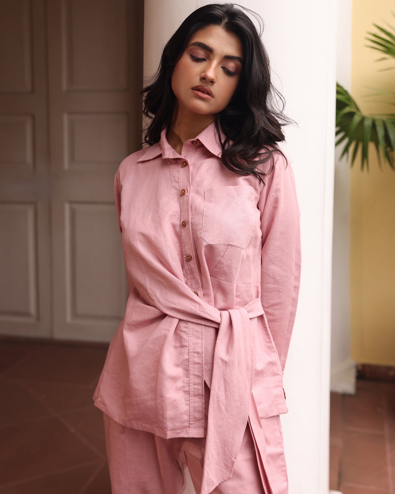 Paige Linen Blended Co-Ord Set