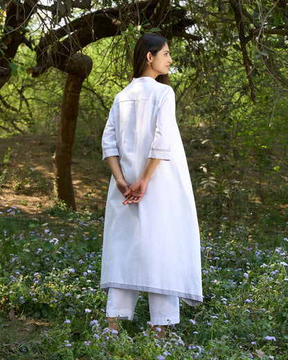Bree Asymmetrical Flared Tunic with wide leg Pants 