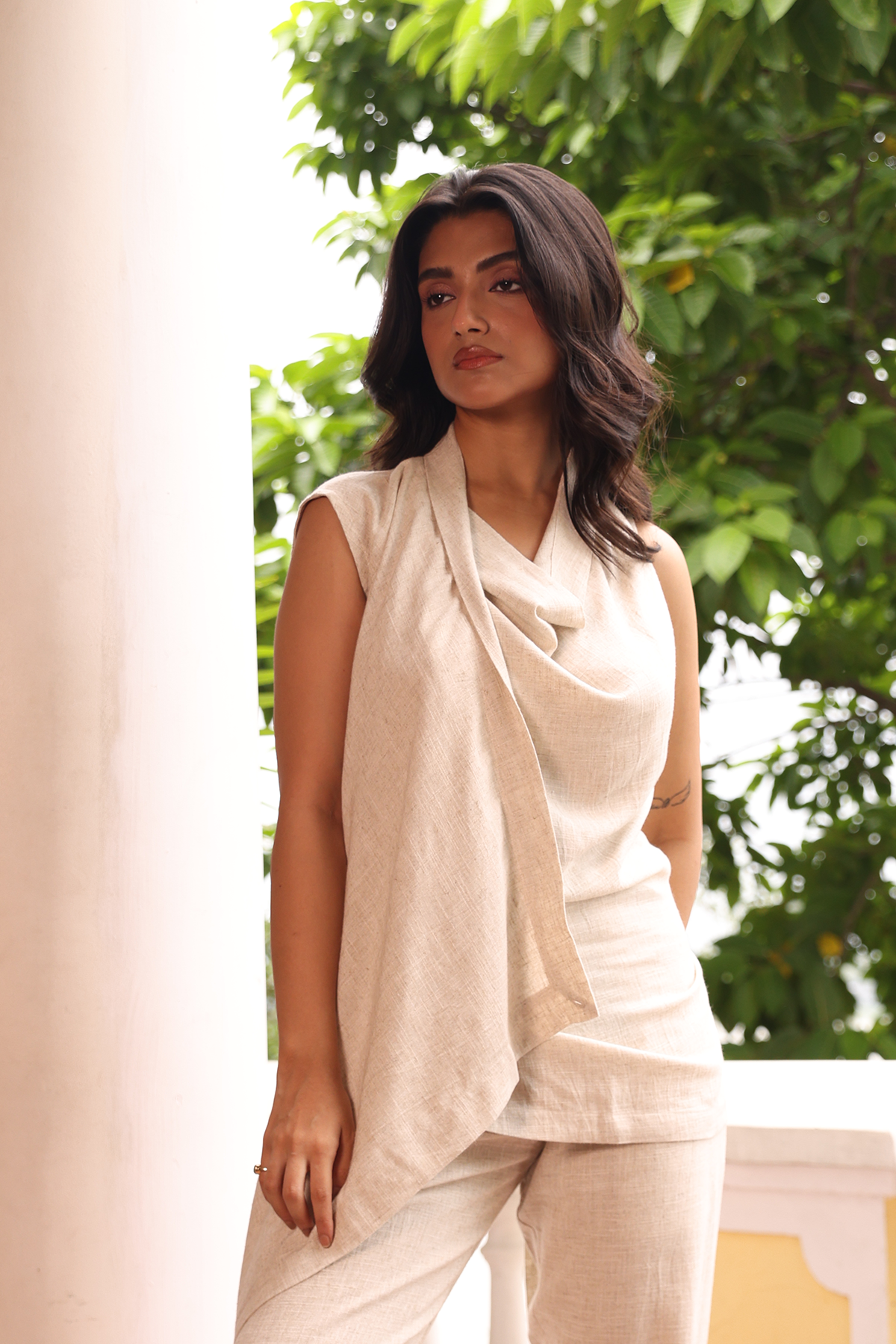Bernadette Linen Top