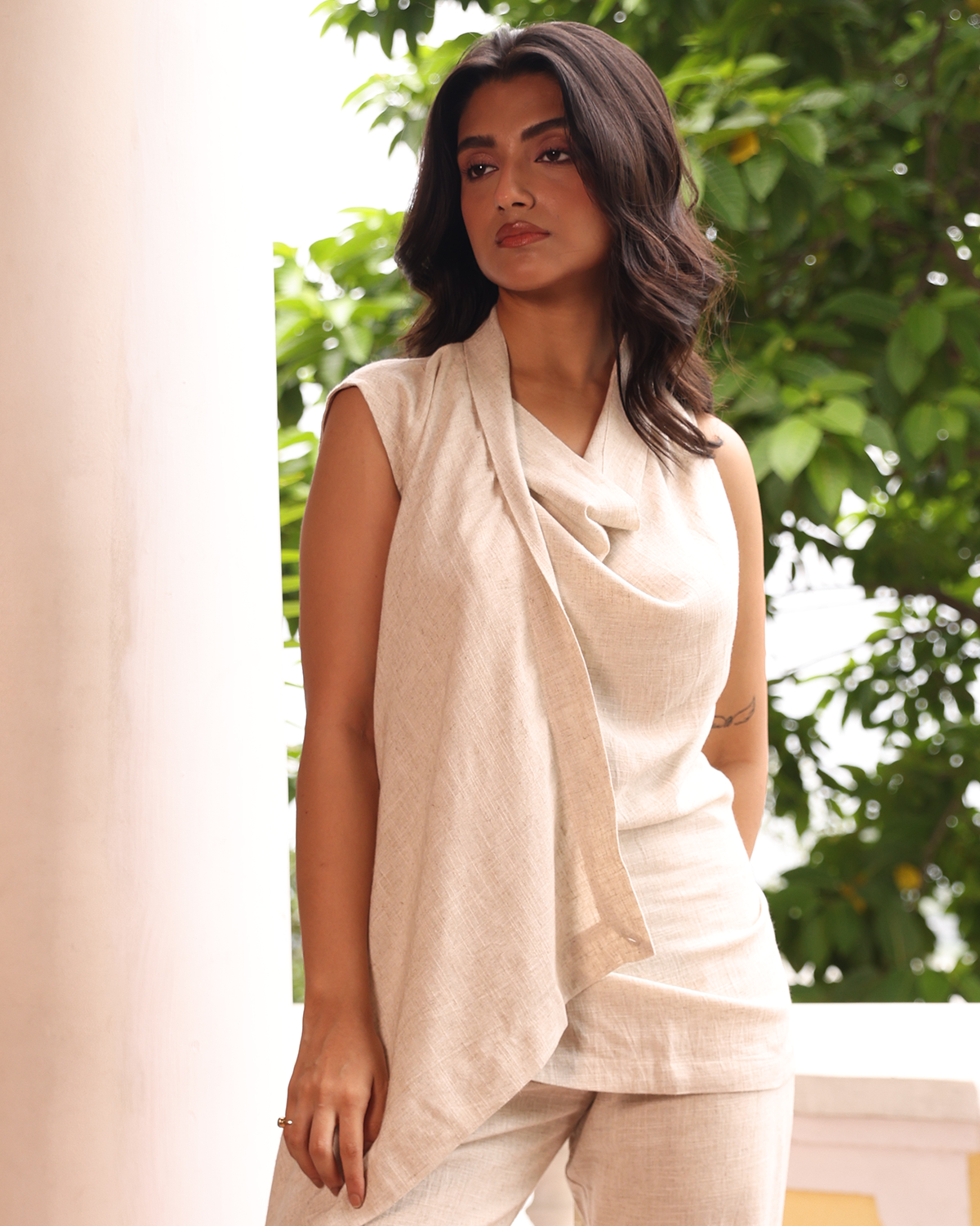 Bernadette Linen Top
